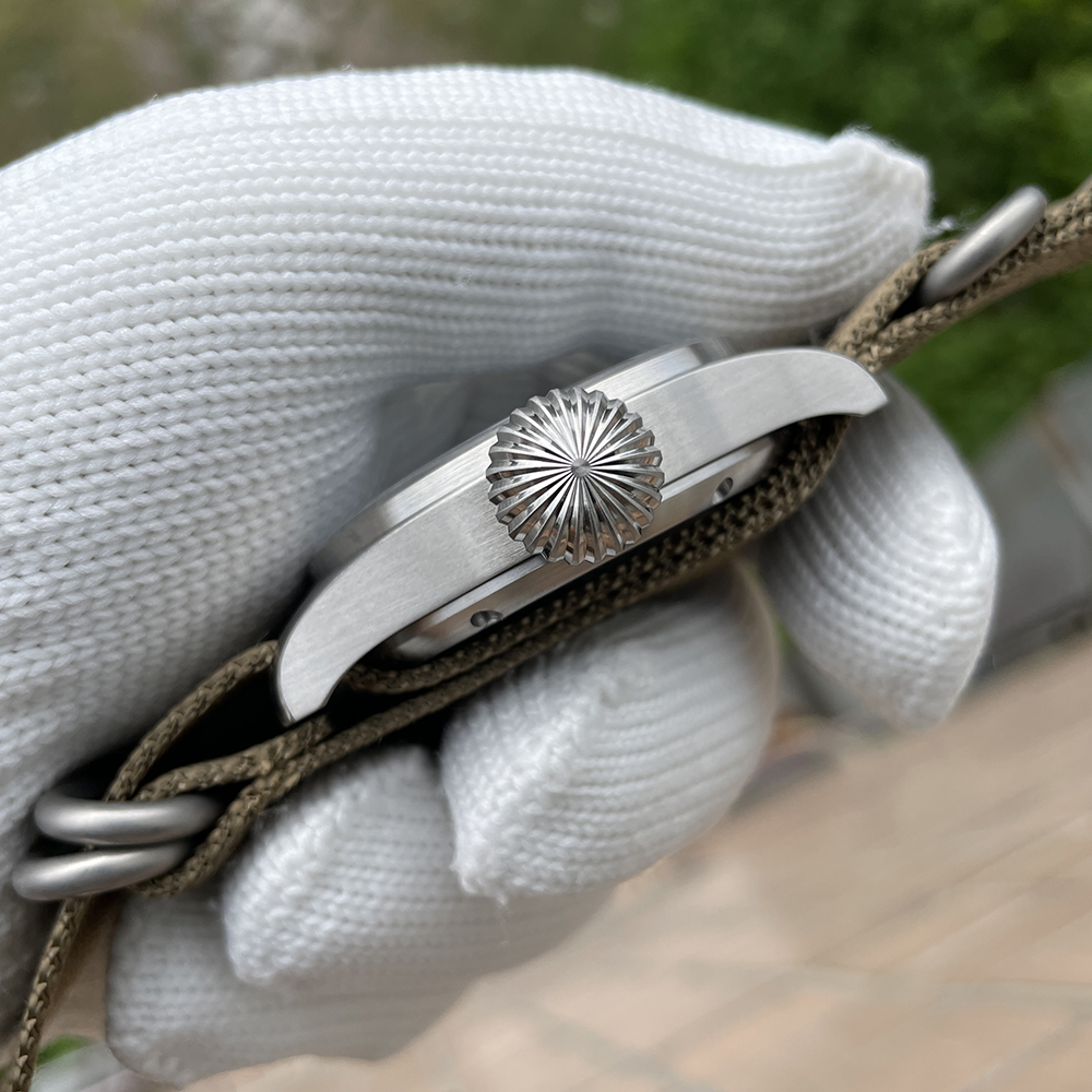 STEELFLIER Official SF743 Quartz Pilot Big Onion Crown Swiss Luminous VH31 20Bar Waterproof Sapphire Crystal Luxury Dive Watch