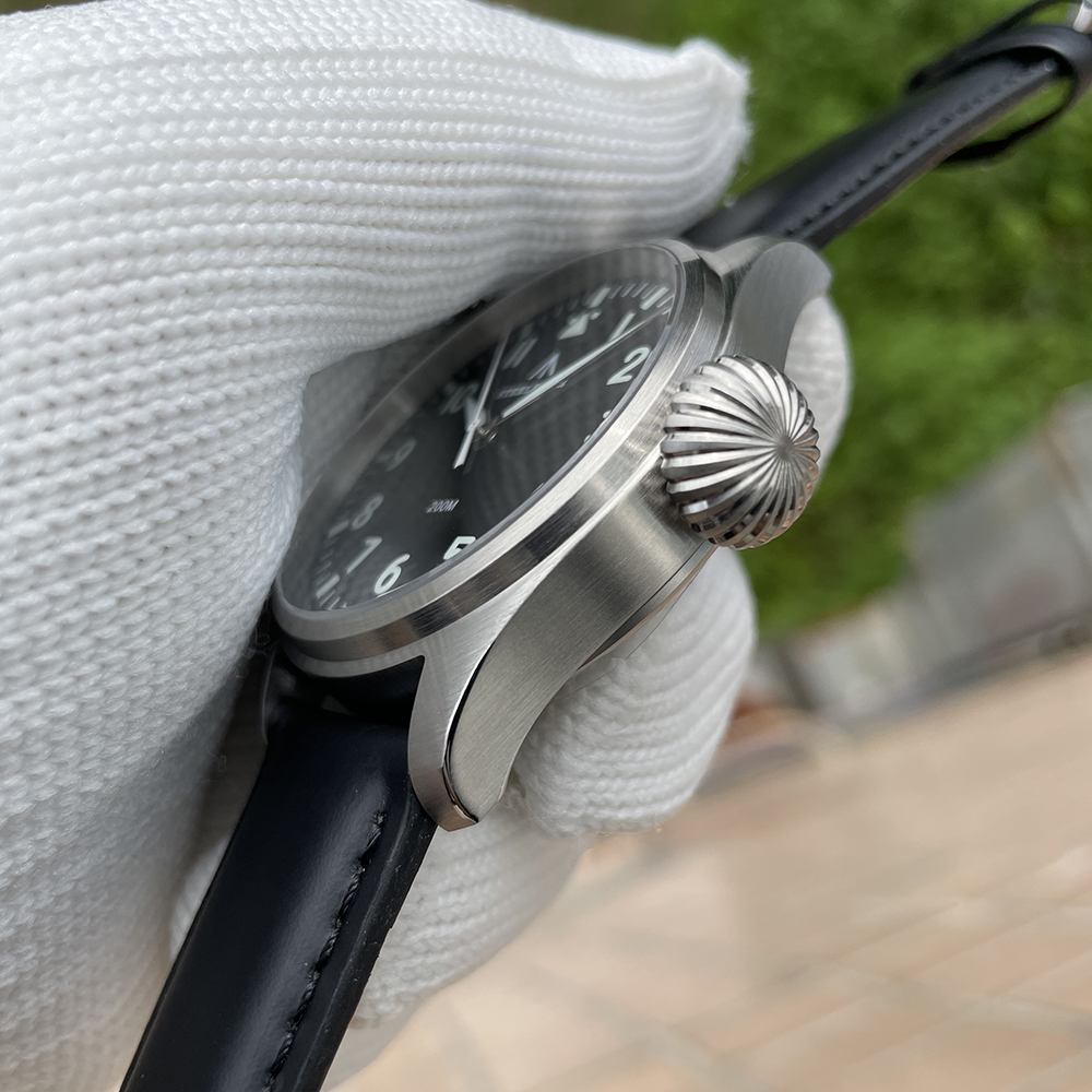 STEELFLIER Official SF743 Quartz Pilot Big Onion Crown Swiss Luminous VH31 20Bar Waterproof Sapphire Crystal Luxury Dive Watch