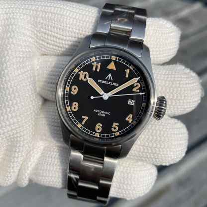 STEELFLIER Official SF750A Men's Automatic Mechanical Watch NH35 Movement Sapphire Crystal 20Bar Waterproof Luminous Dive Watch