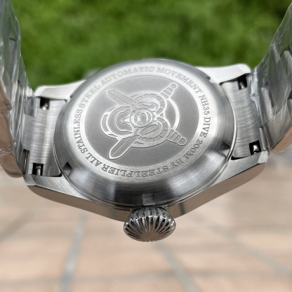 STEELFLIER SF750 Men's Automatic Mechanical Watch NH35 Movement Sapphire Crystal Swiss Luminous 200M Waterproof 316L Stainless Steel Luxury Pilot Watch