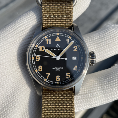 STEELFLIER Official SF750A Men's Automatic Mechanical Watch NH35 Movement Sapphire Crystal 20Bar Waterproof Luminous Dive Watch