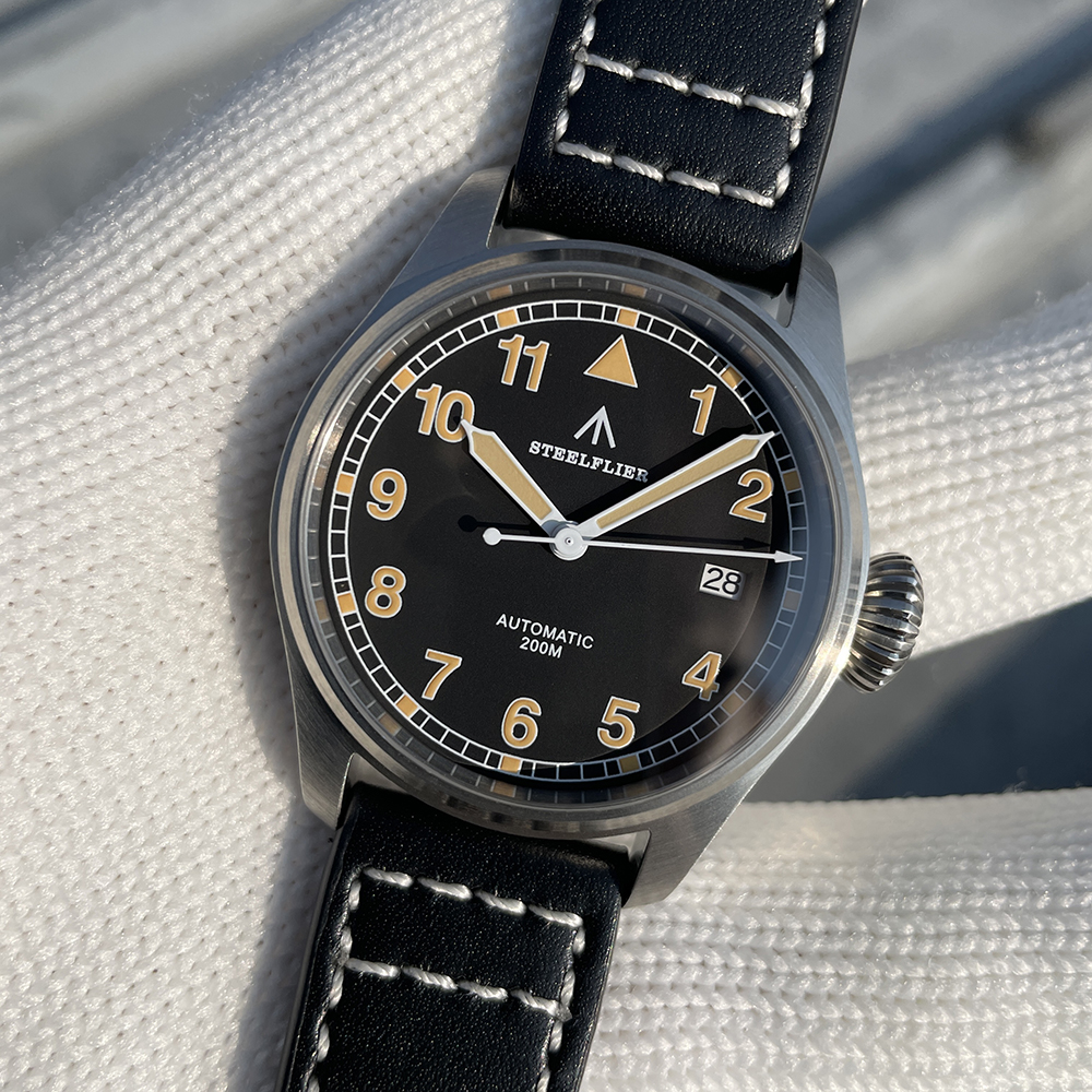 STEELFLIER Official SF750A Men's Automatic Mechanical Watch NH35 Movement Sapphire Crystal 20Bar Waterproof Luminous Dive Watch