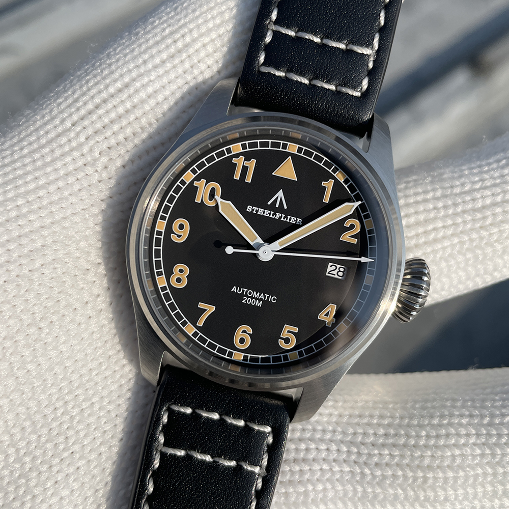 STEELFLIER Official SF750A Men's Automatic Mechanical Watch NH35 Movement Sapphire Crystal 20Bar Waterproof Luminous Dive Watch