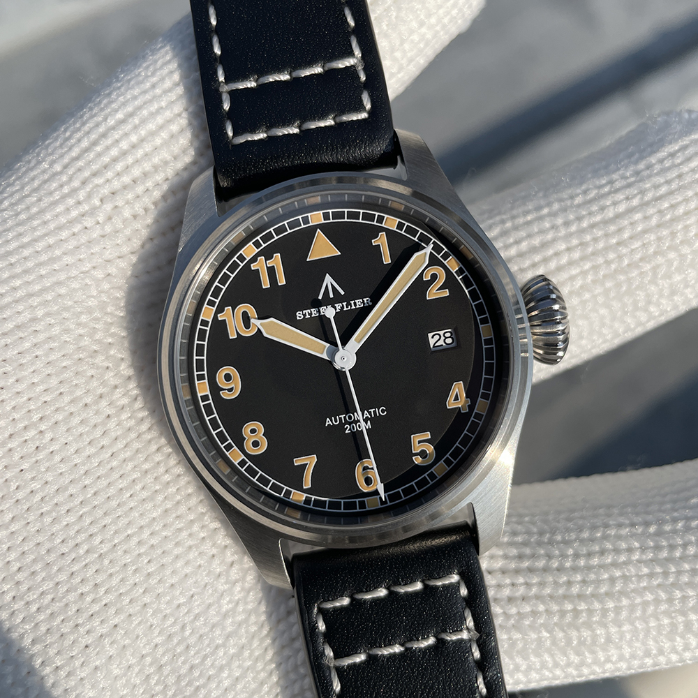 STEELFLIER Official SF750A Men's Automatic Mechanical Watch NH35 Movement Sapphire Crystal 20Bar Waterproof Luminous Dive Watch