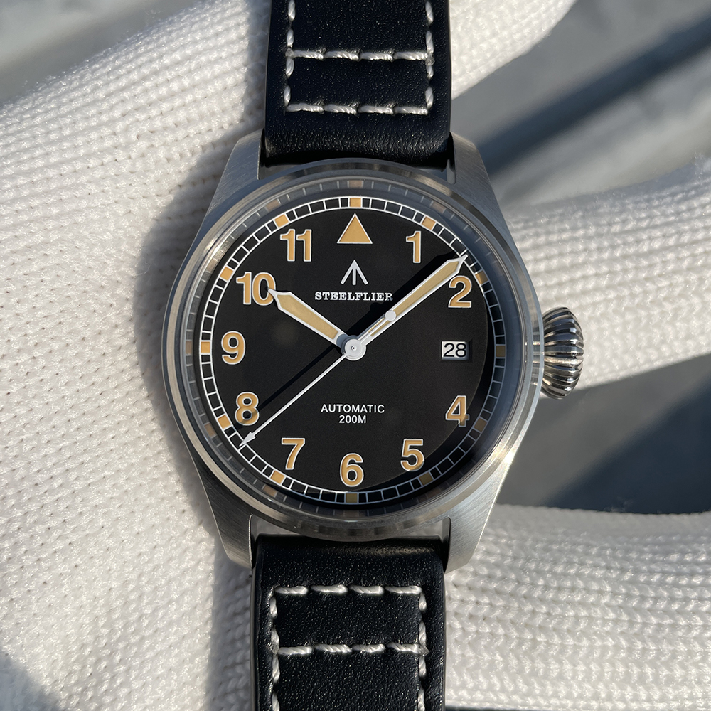 STEELFLIER Official SF750A Men's Automatic Mechanical Watch NH35 Movement Sapphire Crystal 20Bar Waterproof Luminous Dive Watch