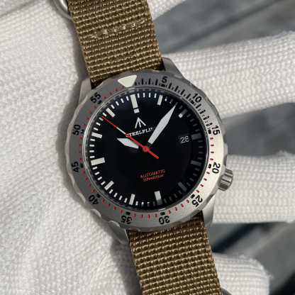 STEELFLIER Official SF755 NEW Luxury Mechanical Luminous Wristwatch NH35 Movt 200M Waterproof Stainless Steel Bezel Dive Watches