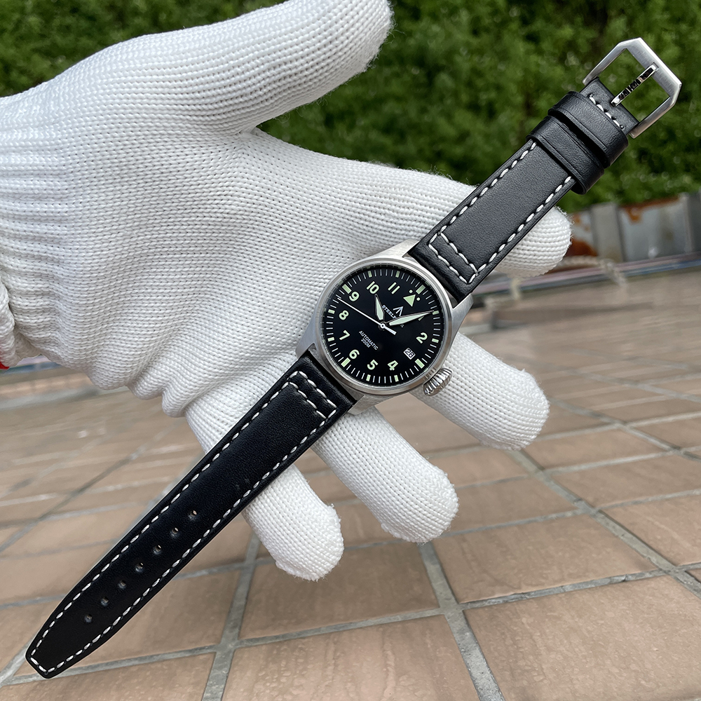 STEELFLIER SF750 Men's Automatic Mechanical Watch NH35 Movement Sapphire Crystal Swiss Luminous 200M Waterproof 316L Stainless Steel Luxury Pilot Watch