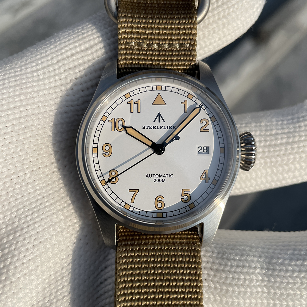 STEELFLIER Official SF750A Men's Automatic Mechanical Watch NH35 Movement Sapphire Crystal 20Bar Waterproof Luminous Dive Watch