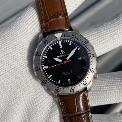 STEELFLIER Official SF755 NEW Luxury Mechanical Luminous Wristwatch NH35 Movt 200M Waterproof Stainless Steel Bezel Dive Watches