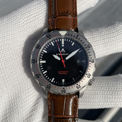 STEELFLIER Official SF755 NEW Luxury Mechanical Luminous Wristwatch NH35 Movt 200M Waterproof Stainless Steel Bezel Dive Watches