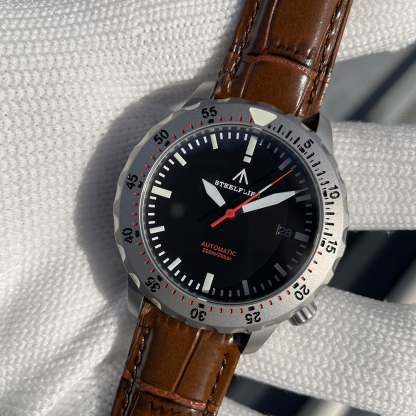 STEELFLIER Official SF755 NEW Luxury Mechanical Luminous Wristwatch NH35 Movt 200M Waterproof Stainless Steel Bezel Dive Watches