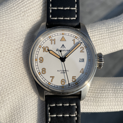 STEELFLIER Official SF750A Men's Automatic Mechanical Watch NH35 Movement Sapphire Crystal 20Bar Waterproof Luminous Dive Watch