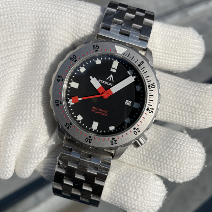 STEELFLIER Official SF752 Fashion Mechanical Wristwatch NH35 Movement Super BGW9 Luminous 20Bar Waterproof Luxury Dive Watches