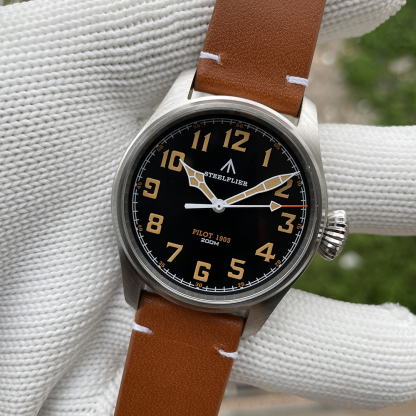 STEELFLIER Official SF740V New Quartz Wristwatch Super C3 Luminous 200M Waterproof VH31 Mute Movement Man Fashion Business Watch