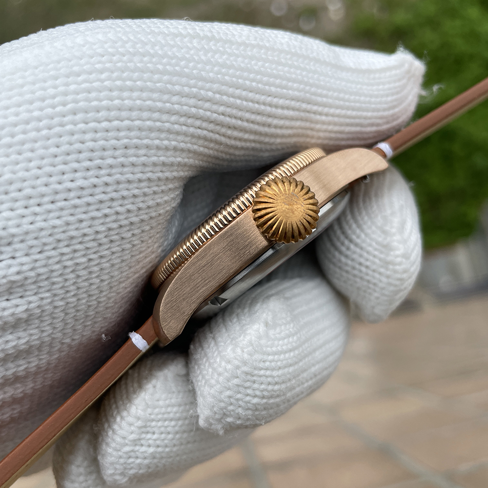 STEELFLIER Official SF741S Bronze Dive Pilot Sapphire Mirror Swiss Luminous 20Bar Waterproof VH31 Mute Movt Luxury Quartz Watch