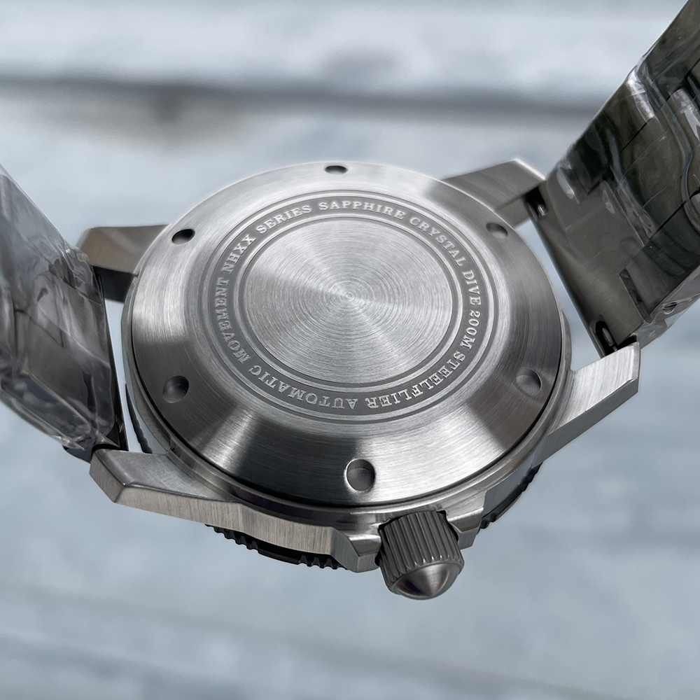 STEELFLIER Official SF793 Luxury GMT Mechanical Wristwatch Steel Bezel NH34 Movement Super Luminous 20Bar Waterproof Dive Watch