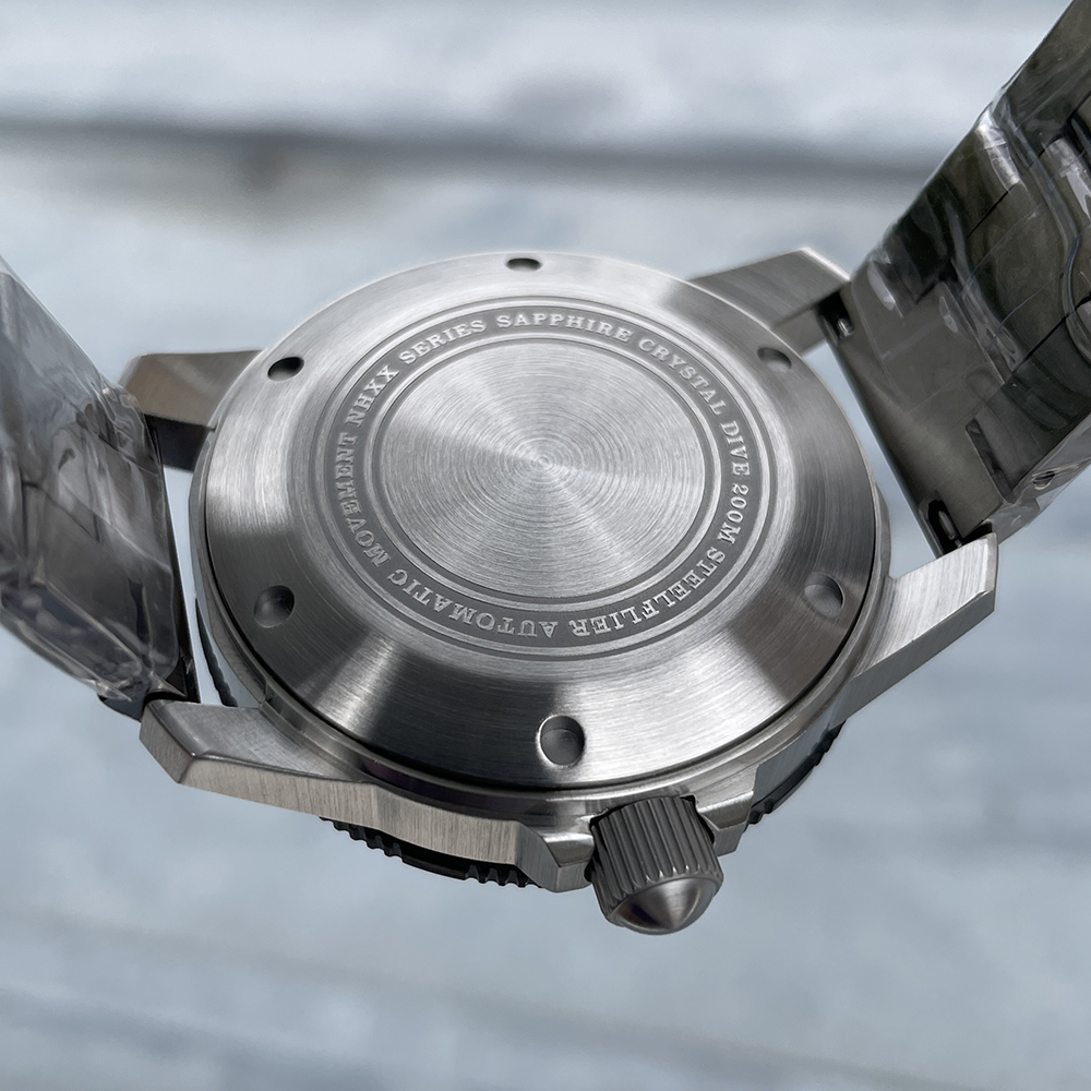 STEELFLIER Official SF793 Luxury GMT Mechanical Wristwatch Steel Bezel NH34 Movement Super Luminous 20Bar Waterproof Dive Watch