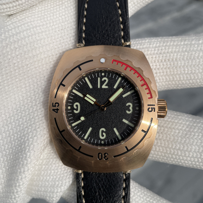 STEELFLIER Official SF769S Bronze Wristwatch Super Luminous 50Bar Waterproof NH35 Automatic Movement Luxury Mechanical Watches