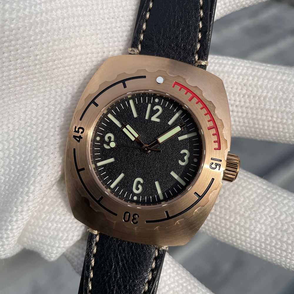 STEELFLIER Official SF769S Bronze Wristwatch Super Luminous 50Bar Waterproof NH35 Automatic Movement Luxury Mechanical Watches