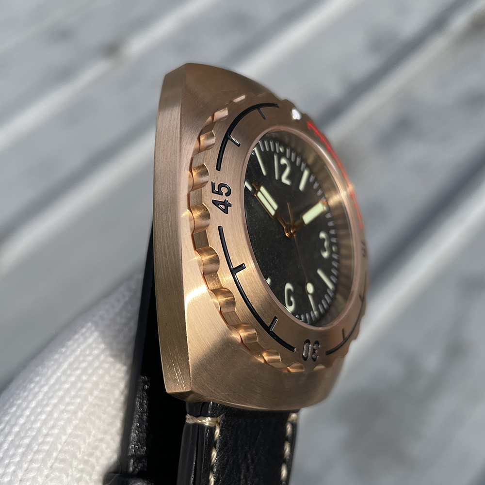 STEELFLIER Official SF769S Bronze Wristwatch Super Luminous 50Bar Waterproof NH35 Automatic Movement Luxury Mechanical Watches