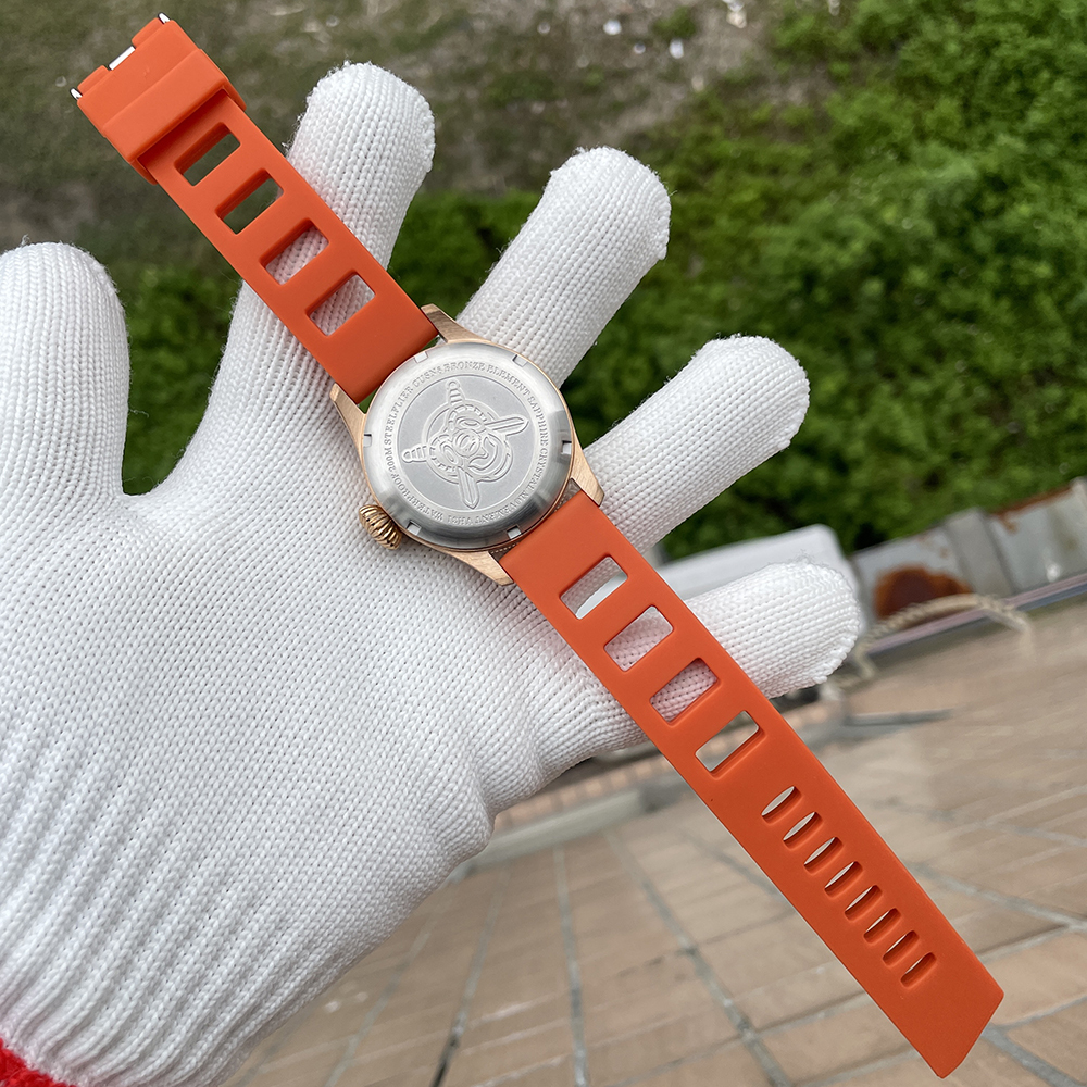 STEELFLIER Official SF741S Bronze Dive Pilot Sapphire Mirror Swiss Luminous 20Bar Waterproof VH31 Mute Movt Luxury Quartz Watch