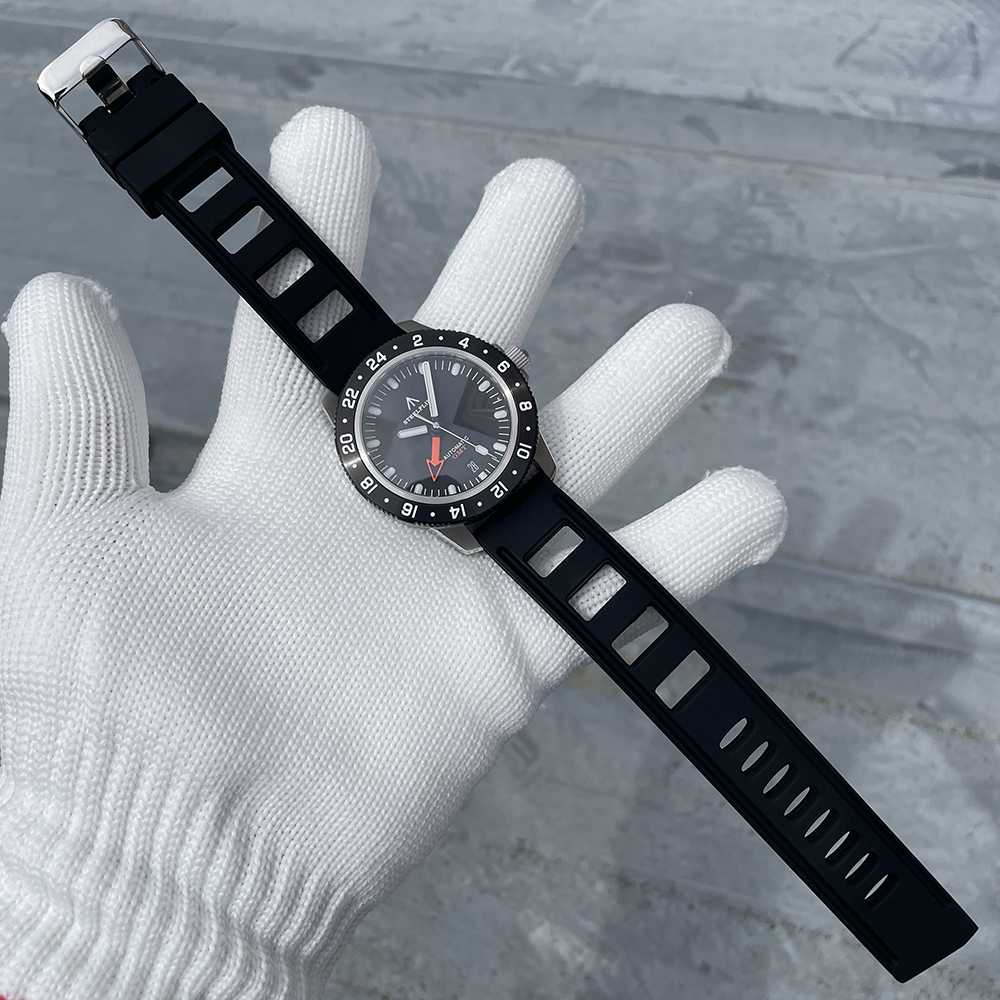 STEELFLIER Official SF793 Luxury GMT Mechanical Wristwatch Steel Bezel NH34 Movement Super Luminous 20Bar Waterproof Dive Watch