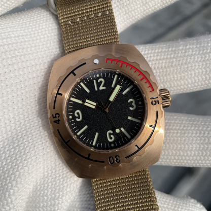 STEELFLIER Official SF769S Bronze Wristwatch Super Luminous 50Bar Waterproof NH35 Automatic Movement Luxury Mechanical Watches
