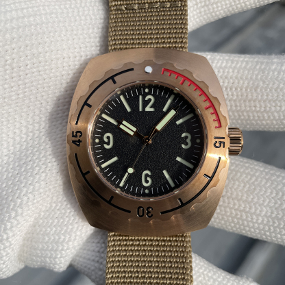STEELFLIER Official SF769S Bronze Wristwatch Super Luminous 50Bar Waterproof NH35 Automatic Movement Luxury Mechanical Watches