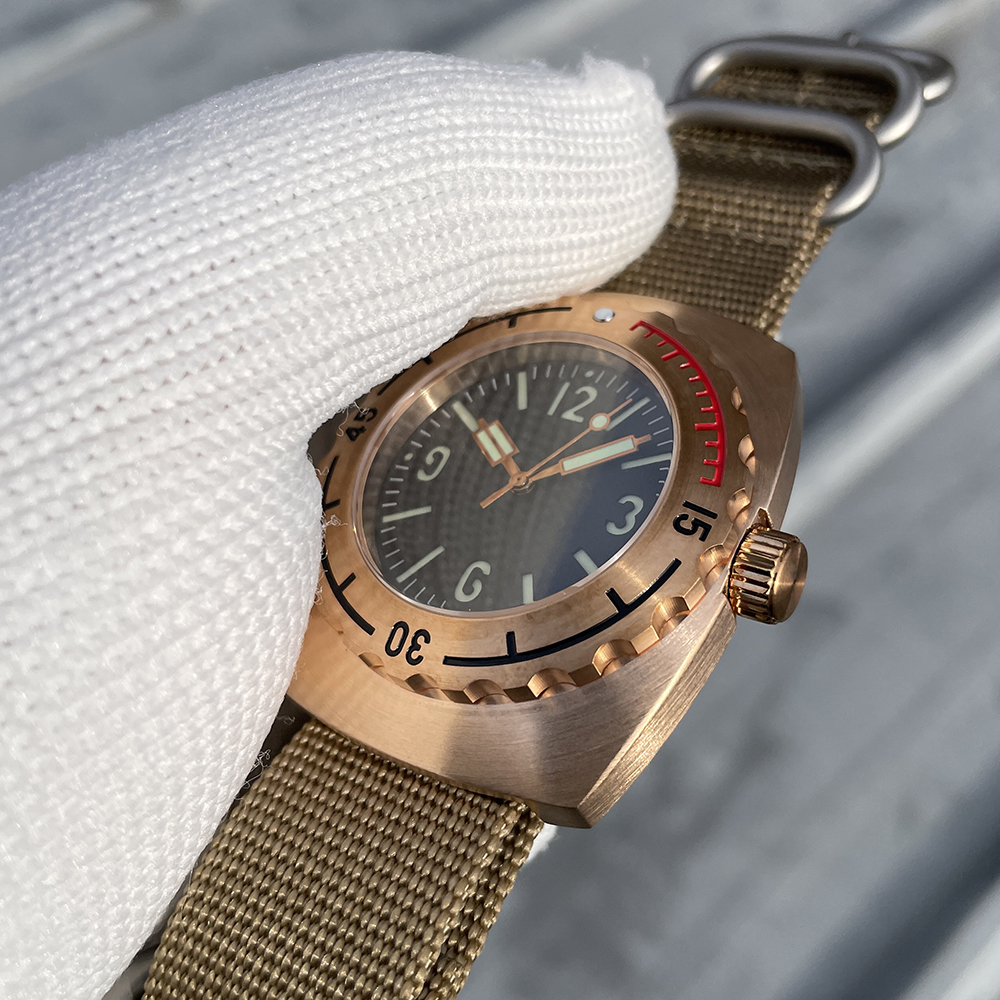 STEELFLIER SF769S Bronze Automatic Wristwatch | 50Bar Waterproof Super Luminous Luxury Watch