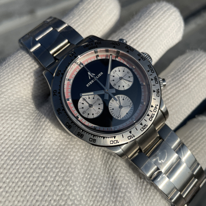 STEELFLIER Official SF733 New Arrival Luxury Quartz Wristwatch Timepiece VK63 Mute Movement BGW9 Luminous 200M Waterproof Watch