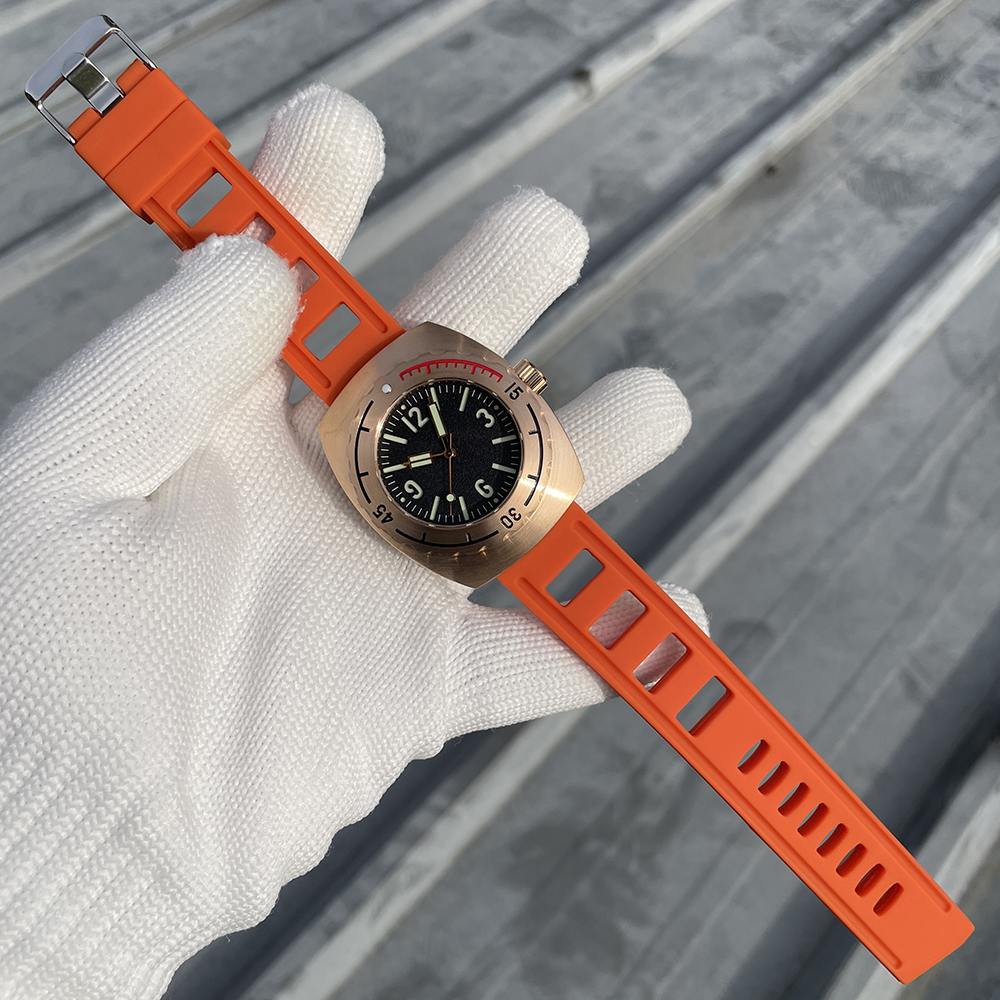 STEELFLIER Official SF769S Bronze Wristwatch Super Luminous 50Bar Waterproof NH35 Automatic Movement Luxury Mechanical Watches