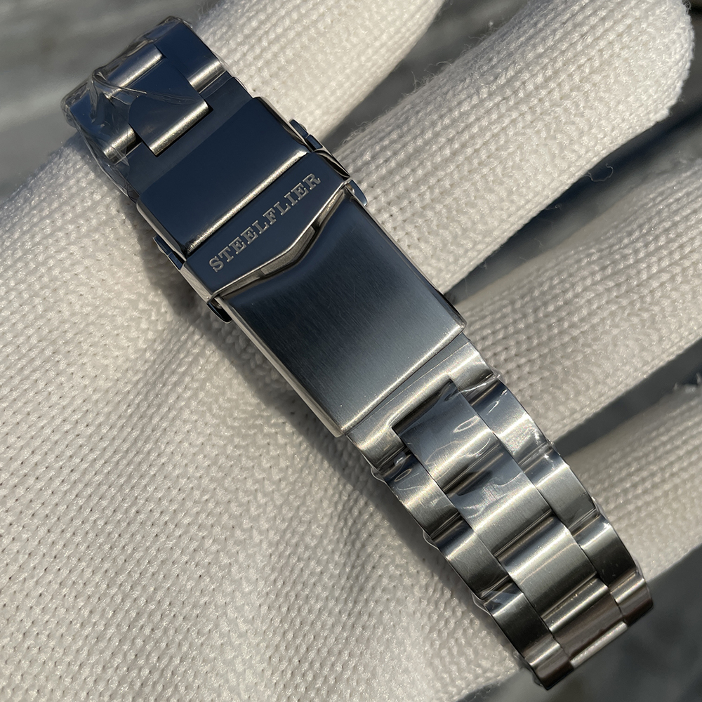 STEELFLIER Official SF733 New Arrival Luxury Quartz Wristwatch Timepiece VK63 Mute Movement BGW9 Luminous 200M Waterproof Watch