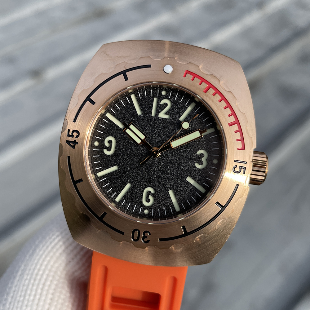 STEELFLIER SF769S Bronze Automatic Wristwatch | 50Bar Waterproof Super Luminous Luxury Watch