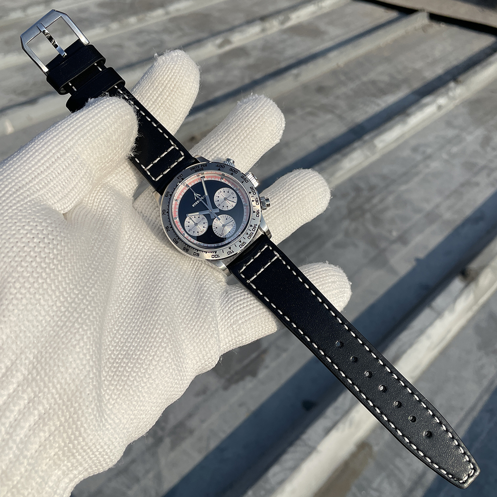 STEELFLIER Official SF733 New Arrival Luxury Quartz Wristwatch Timepiece VK63 Mute Movement BGW9 Luminous 200M Waterproof Watch