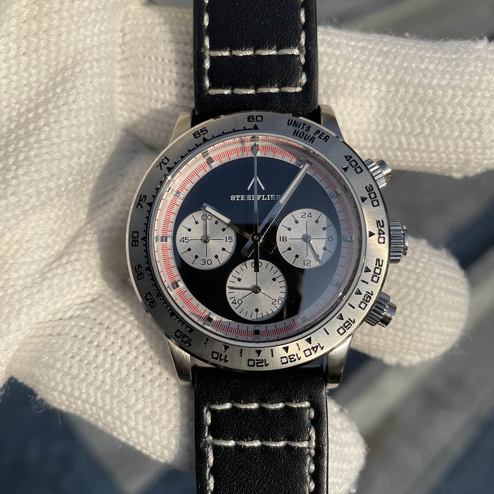 STEELFLIER Official SF733 New Arrival Luxury Quartz Wristwatch Timepiece VK63 Mute Movement BGW9 Luminous 200M Waterproof Watch