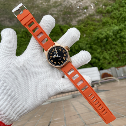 STEELFLIER SF740VS Swiss Super Luminous VH31 Movement Bronze Watch Synthetic Sapphire Mirror 200 Meters Waterproof Men's Watch