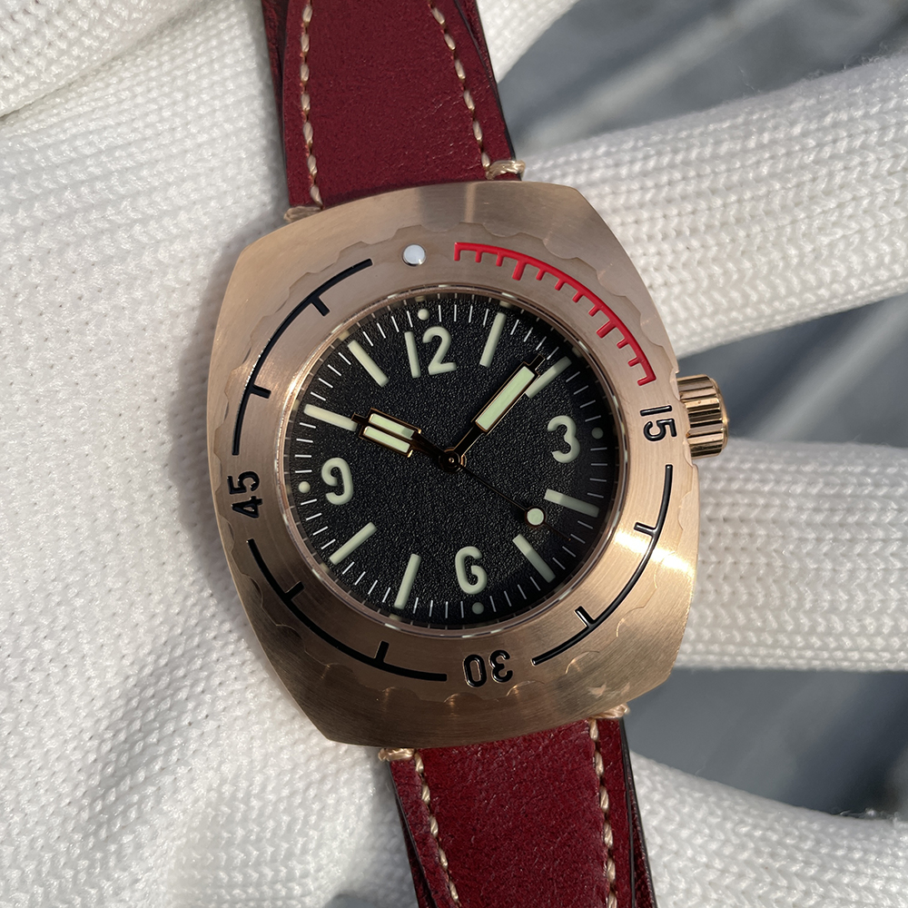 STEELFLIER SF769S Bronze Automatic Wristwatch | 50Bar Waterproof Super Luminous Luxury Watch