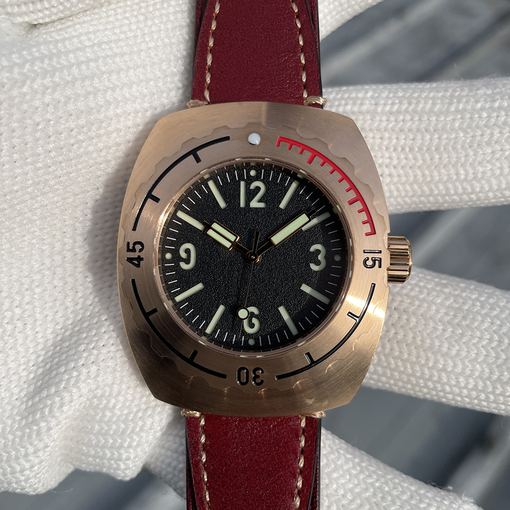 STEELFLIER SF769S Bronze Automatic Wristwatch | 50Bar Waterproof Super Luminous Luxury Watch