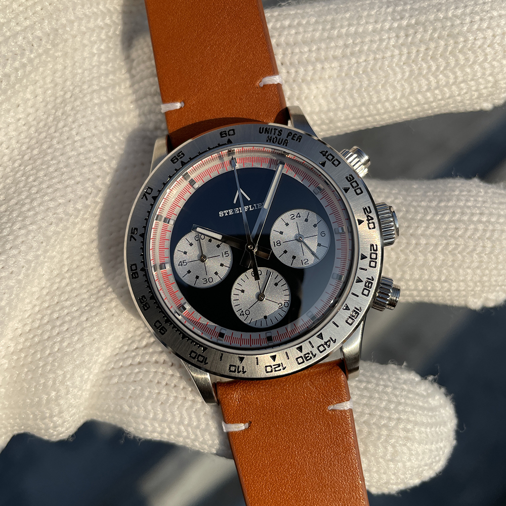 STEELFLIER Official SF733 New Arrival Luxury Quartz Wristwatch Timepiece VK63 Mute Movement BGW9 Luminous 200M Waterproof Watch