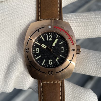 STEELFLIER Official SF769S Bronze Wristwatch Super Luminous 50Bar Waterproof NH35 Automatic Movement Luxury Mechanical Watches