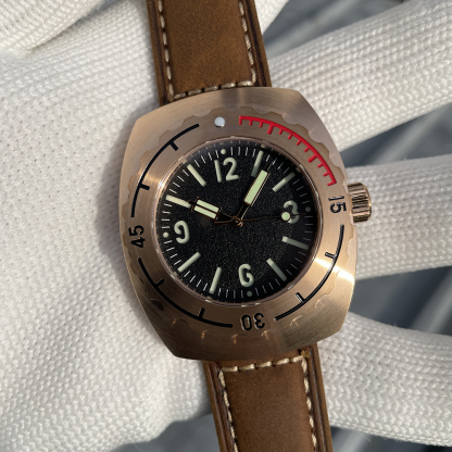 STEELFLIER Official SF769S Bronze Wristwatch Super Luminous 50Bar Waterproof NH35 Automatic Movement Luxury Mechanical Watches