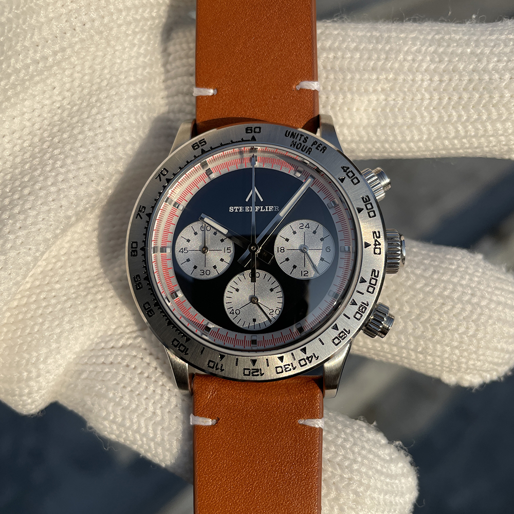 STEELFLIER Official SF733 New Arrival Luxury Quartz Wristwatch Timepiece VK63 Mute Movement BGW9 Luminous 200M Waterproof Watch