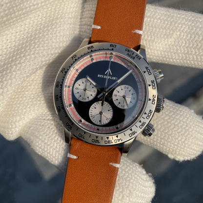 STEELFLIER Official SF733 New Arrival Luxury Quartz Wristwatch Timepiece VK63 Mute Movement BGW9 Luminous 200M Waterproof Watch