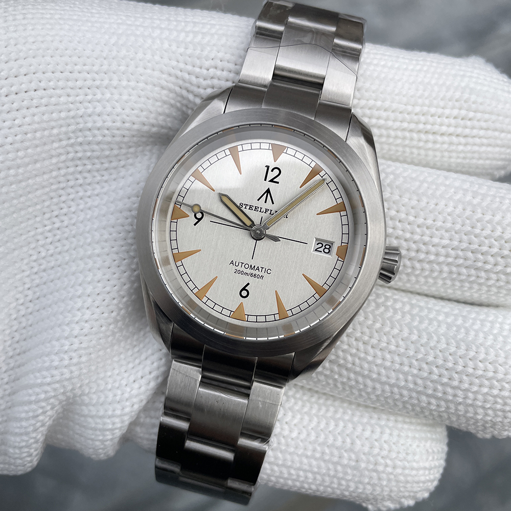 STEELFLIER SF751-BS Luxury Fashion Mechanical Watch NH35 Movement Super Luminous Dive Watch 20Bar Waterproof Men's Classic Wristwatch