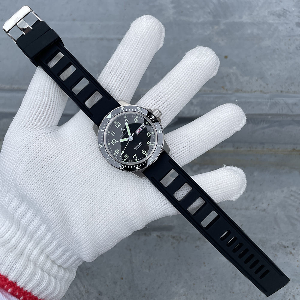 STEELFLIER Official SF787 Luxury Men Dive Watch Double Calendar NH36 Movement Super Luminous 200M Waterproof Mechanical Wristwatch