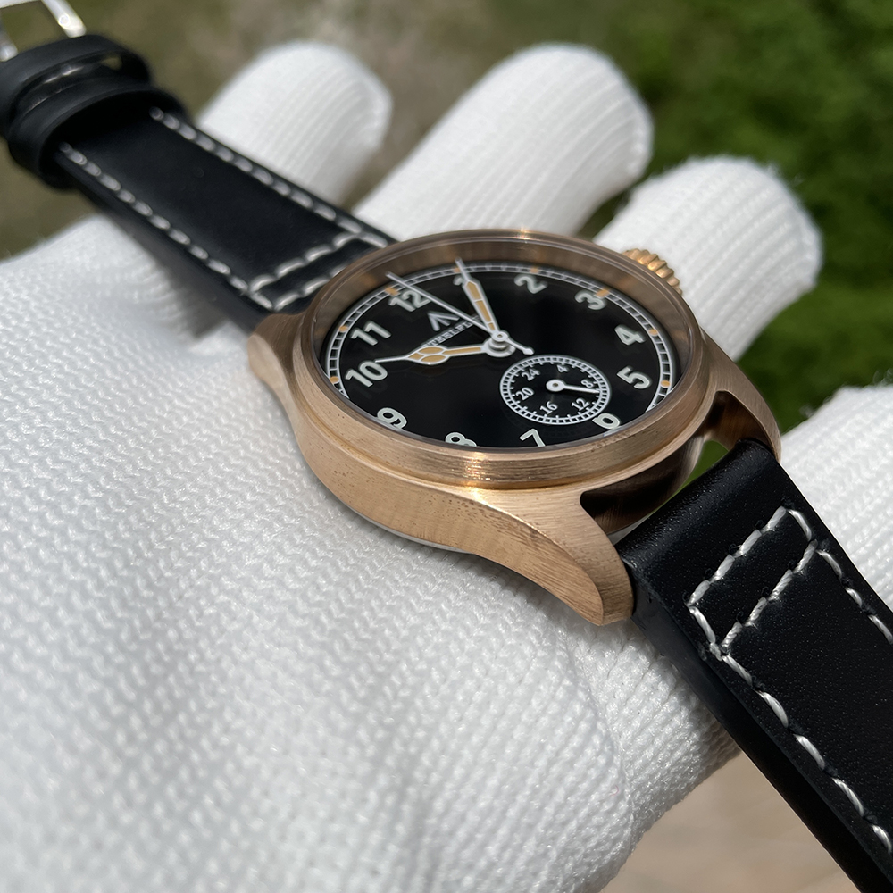 STEELFLIER Official SF746S Men Quartz Bronze Watch Sapphire Mirror VH60 Movt Swiss Luminous 20Bar Waterproof Sports Wristwatches