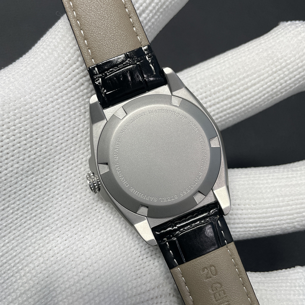 STEELFLIER Official SF726 Luxury Quartz Wristwatch Super Luminous VH31 Mute Movement 20Bar Waterproof Fashion Dive White Watch