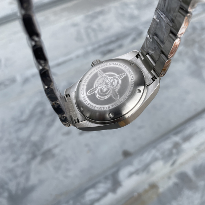 STEELFLIER Official SF751 White Dial Men's Luxury Mechanical Wristwatch NH35 Automatic Movement Super Luminous 20Bar Waterproof Classic Dive Watch