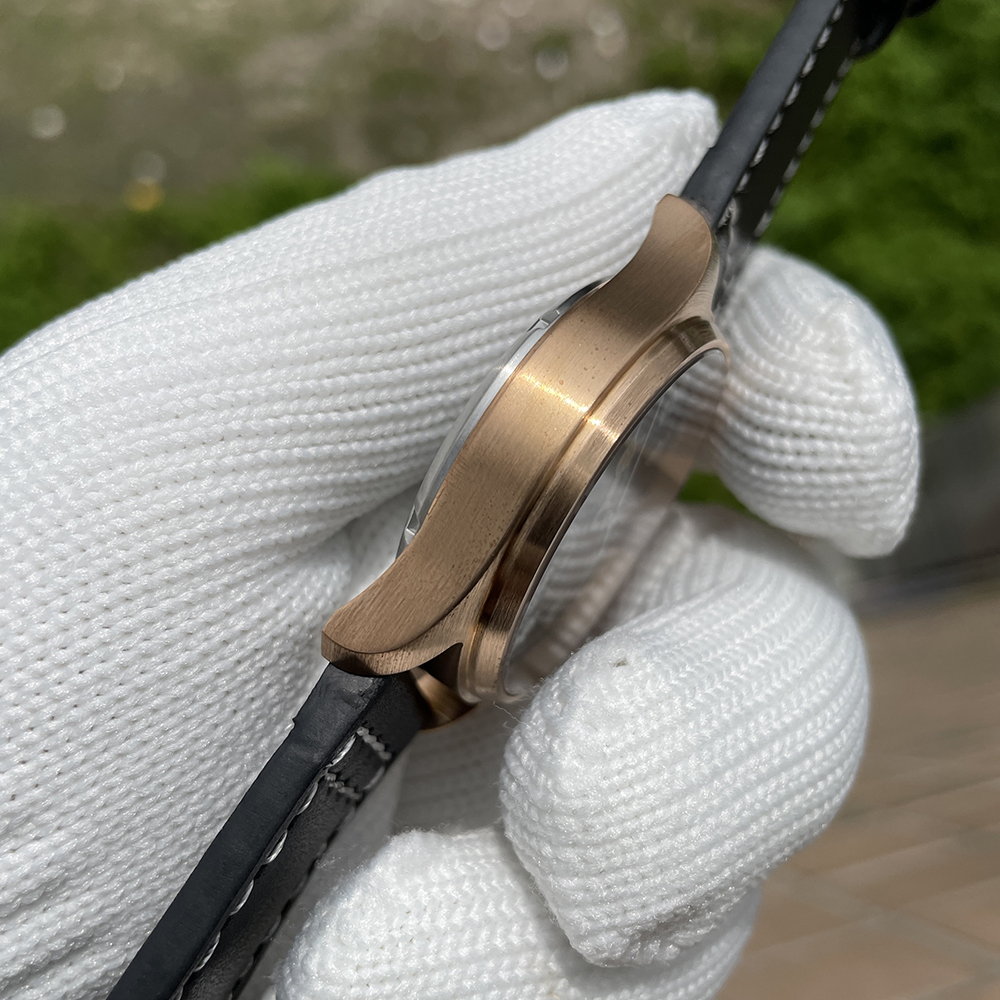 STEELFLIER Official SF746S Men Quartz Bronze Watch Sapphire Mirror VH60 Movt Swiss Luminous 20Bar Waterproof Sports Wristwatches