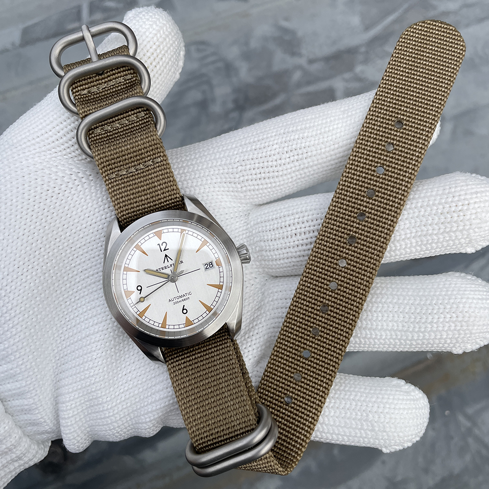 STEELFLIER SF751-BS Luxury Fashion Mechanical Watch NH35 Movement Super Luminous Dive Watch 20Bar Waterproof Men's Classic Wristwatch